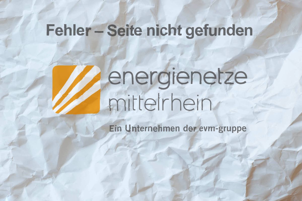  Text "404 -Seite nicht gefunden", darunter enm-Logo