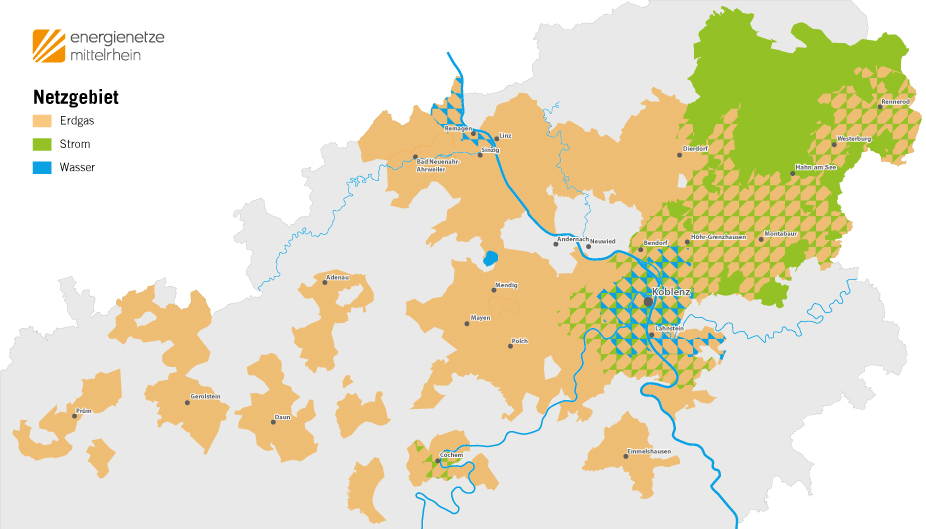 Netzgebiet energienetze-mittelrhein