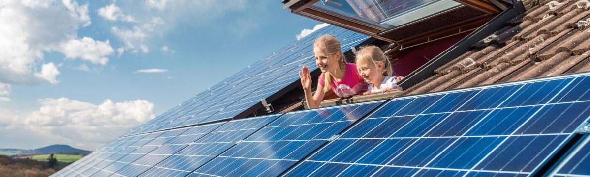 Solar auf dem Dach