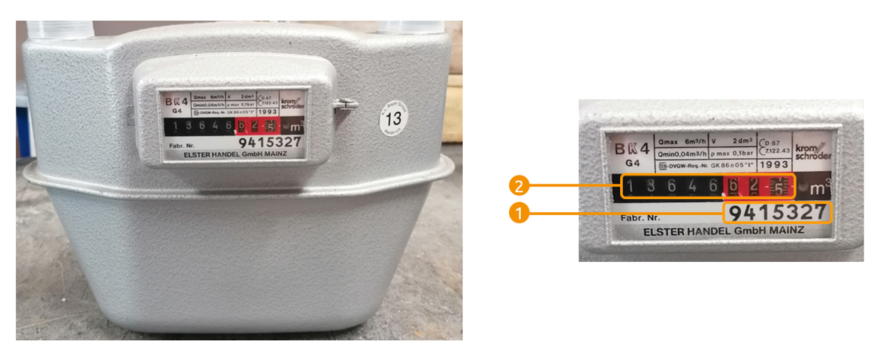 Ihren Gaszähler ablesen